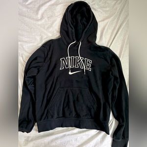 Nike black kids hoodie (fits like adult small)
